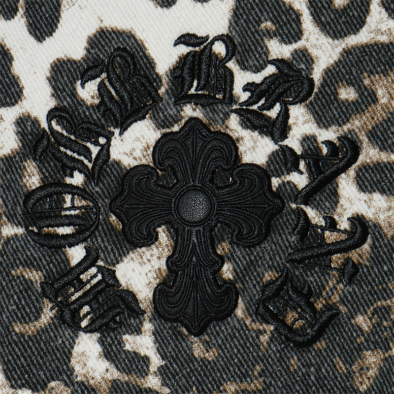 CROSS LEOPARD ACTIVE JACKET -WHITE-