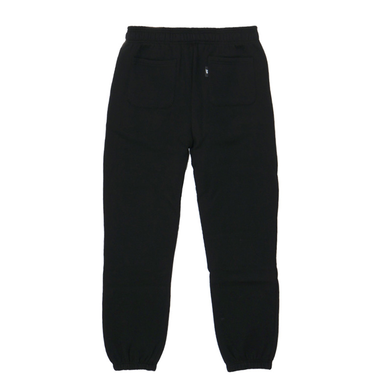 HEART DRIP WAPPEN PANTS -BLACK-