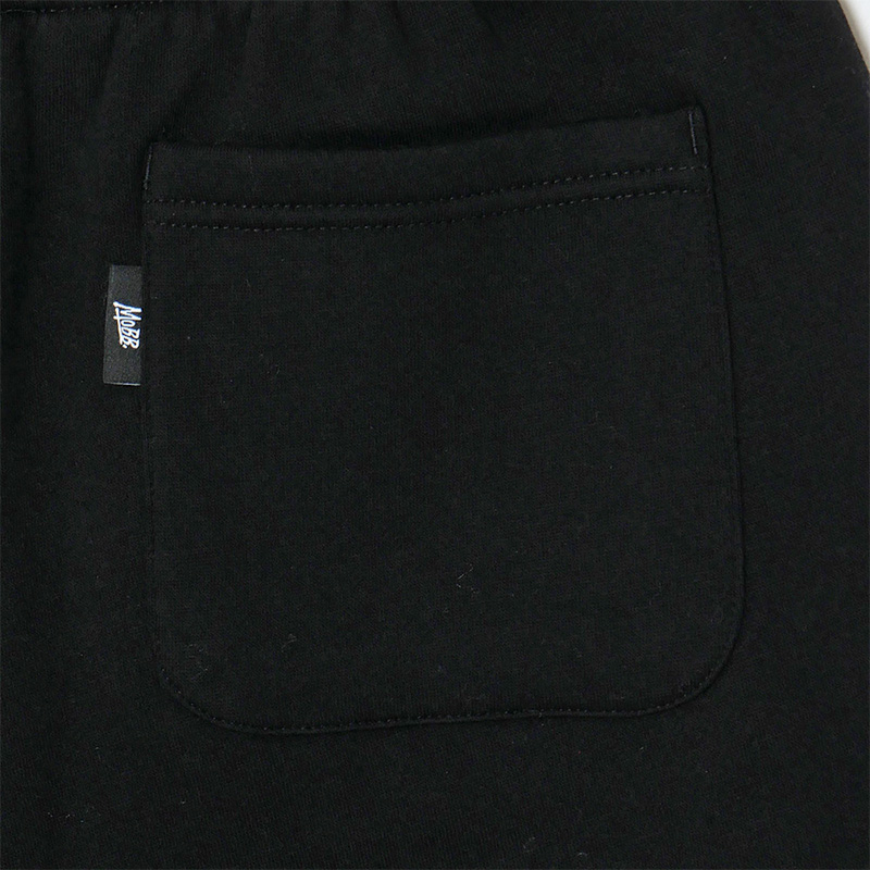 HEART DRIP WAPPEN PANTS -BLACK-
