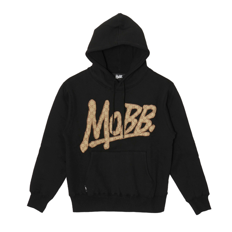 MONOGRAM JACQUARD OG HOODIE -BLACK-