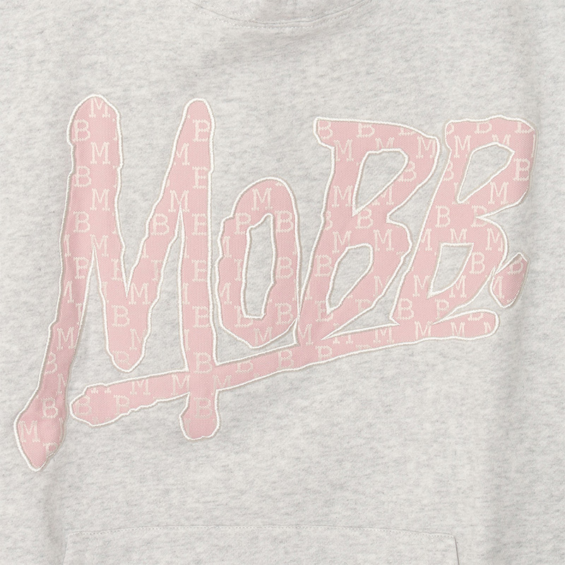 MONOGRAM JACQUARD OG HOODIE -GREY-