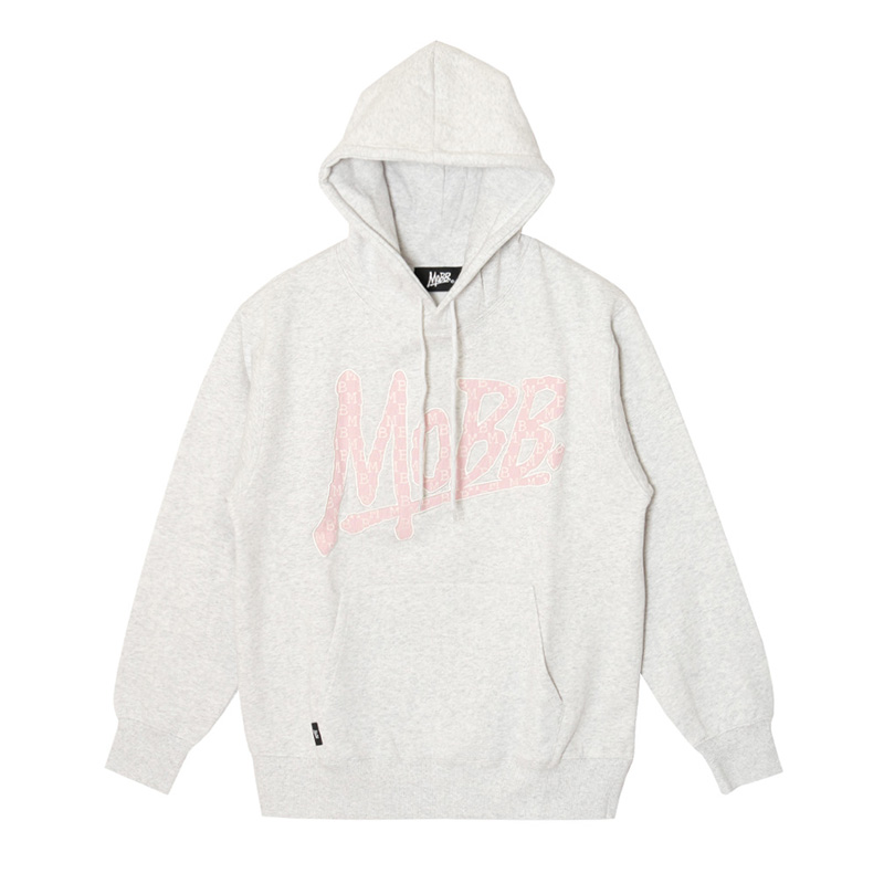 MONOGRAM JACQUARD OG HOODIE -GREY-