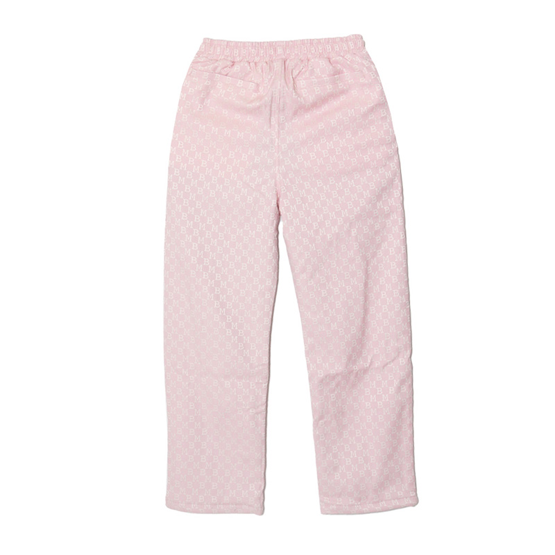 MONOGRAM JACQUARD  TRACK PANTS -PINK-