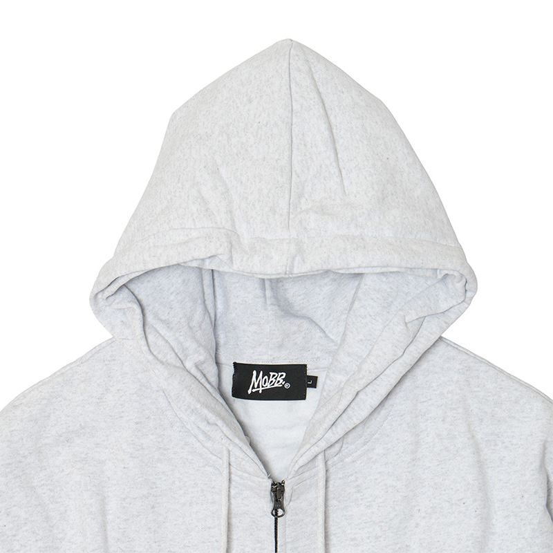 OG MAGNUM FUR ZIP HOODIE -GREY-