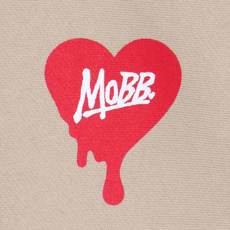 MOBB FOR LIFE HOODIE -BEIGE-