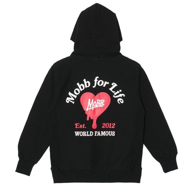 MOBB FOR LIFE HOODIE -BLACK-