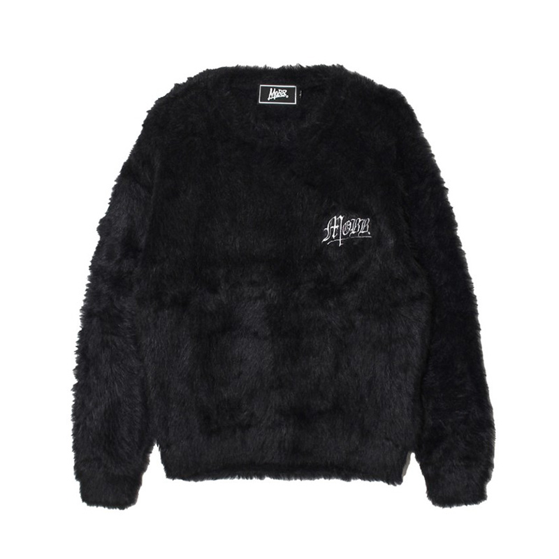OLD OG SHAGGY KNIT -BLACK-
