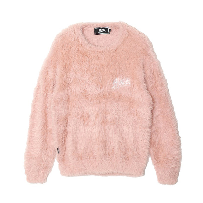 OLD OG SHAGGY KNIT -PINK-