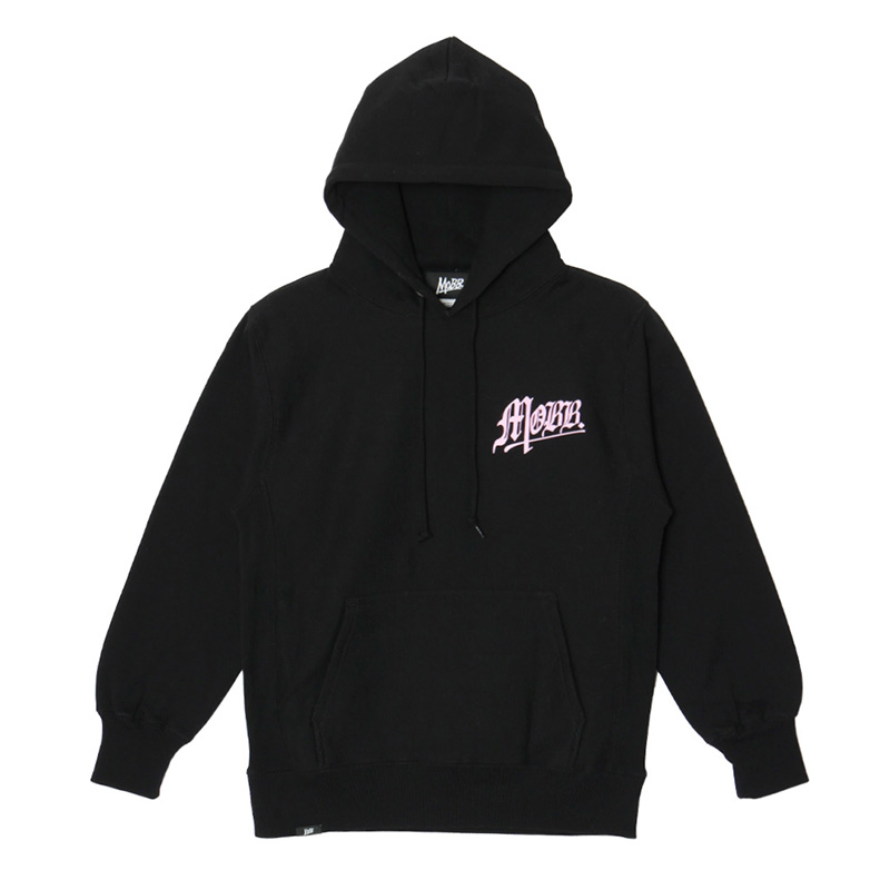 BANDANA PAISLEY HOODIE -BLACK-