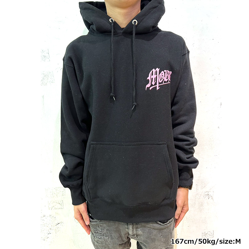 BANDANA PAISLEY HOODIE -BLACK-