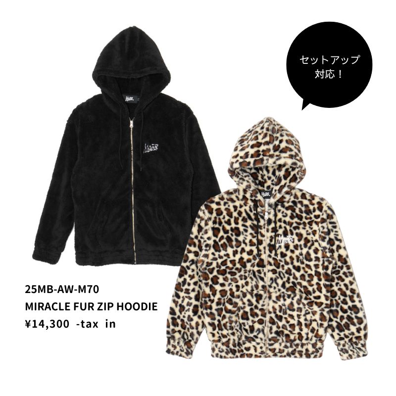 MIRACLE FUR PANTS -BLACK-