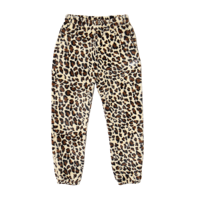 MIRACLE FUR PANTS -LEOPARD-