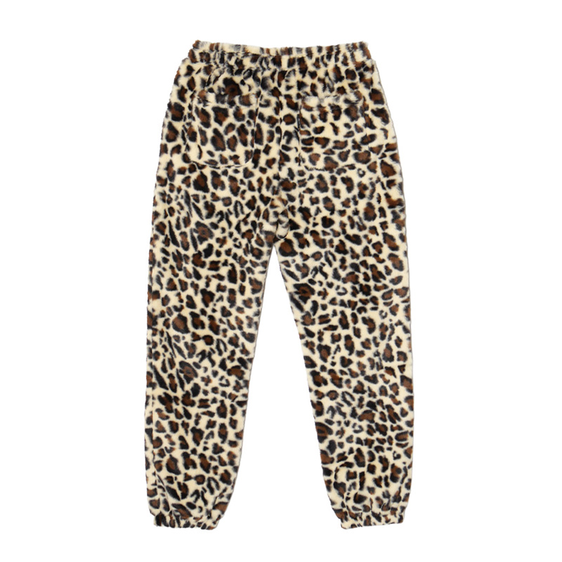 MIRACLE FUR PANTS -LEOPARD-