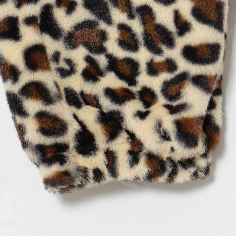 MIRACLE FUR PANTS -LEOPARD-