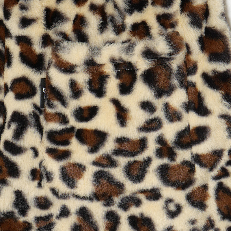 MIRACLE FUR PANTS -LEOPARD-