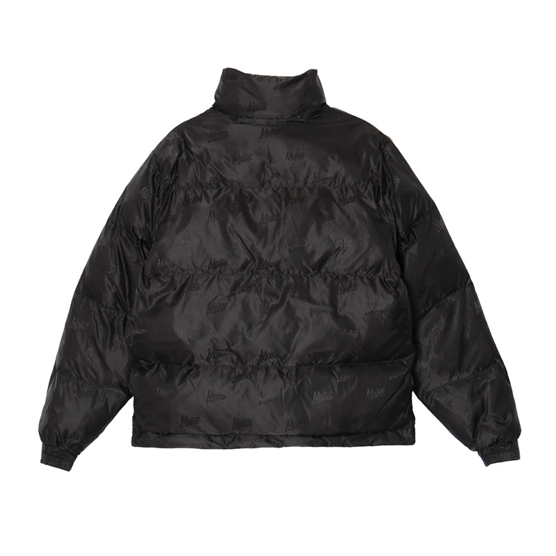 OG PUFF JACKET (JACQUARD NYLON) -BLACK-