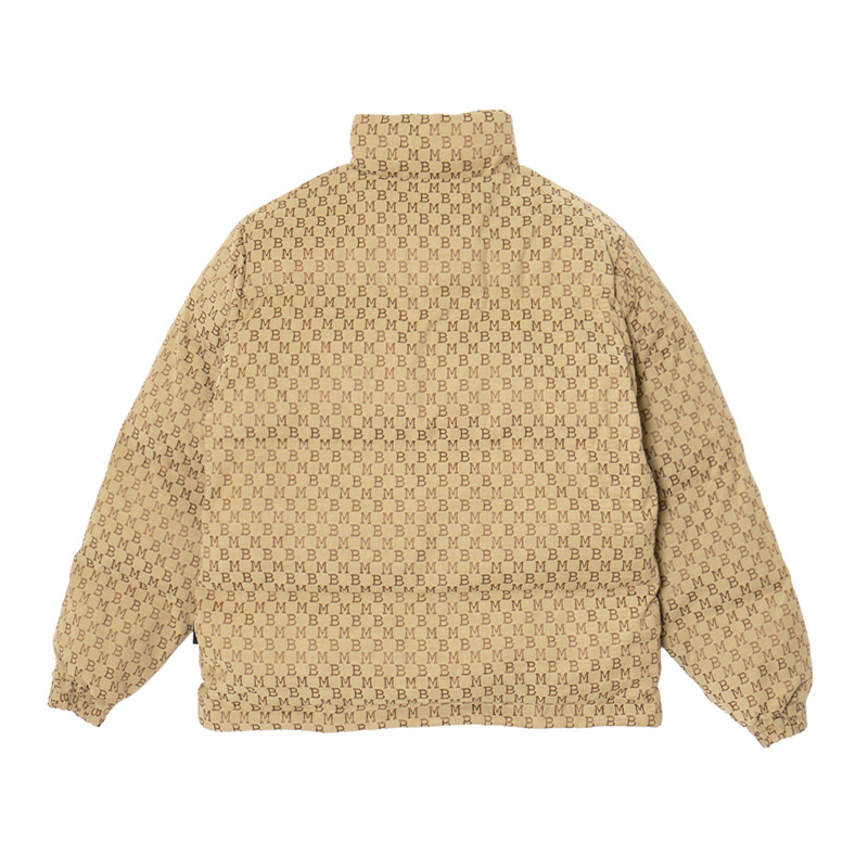 OG PUFF JACKET (MONOGRAM) -BEIGE-