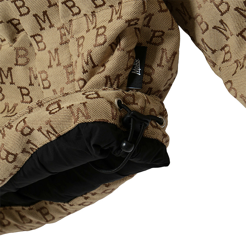 OG PUFF JACKET (MONOGRAM) -BEIGE-