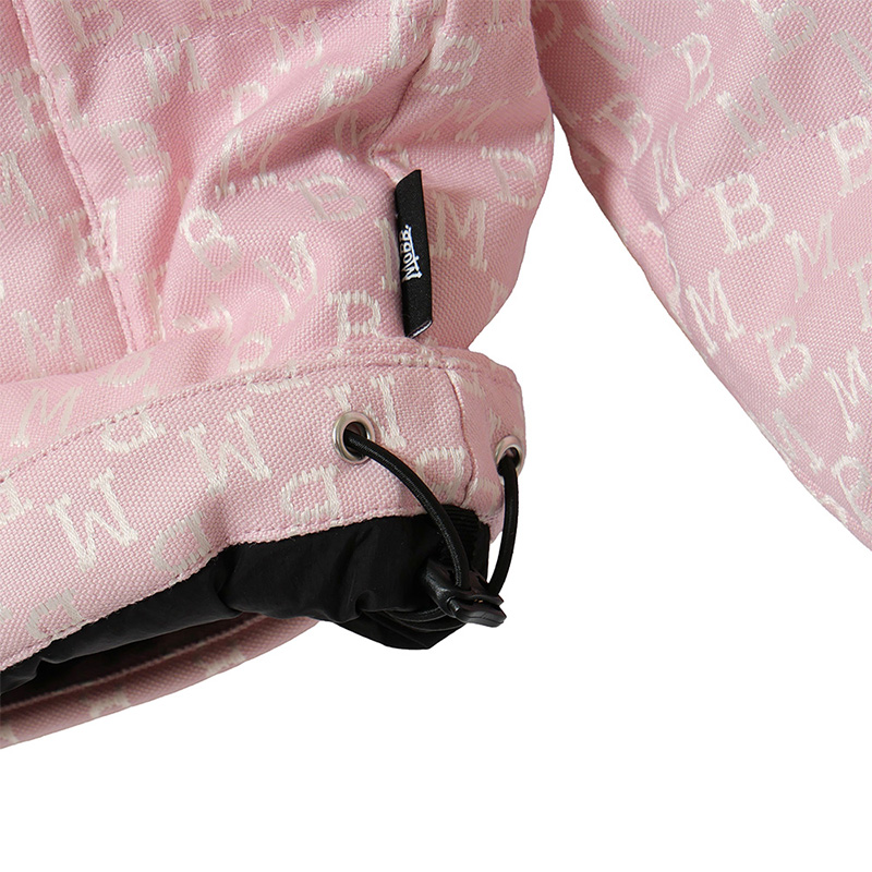 OG PUFF JACKET (MONOGRAM) -PINK-