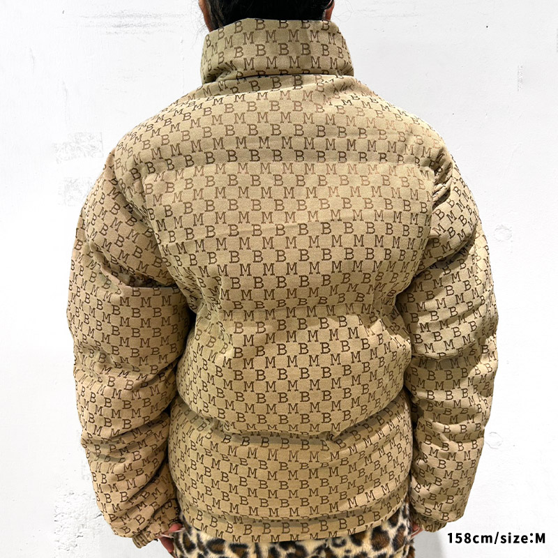 OG PUFF JACKET (MONOGRAM) -PINK-