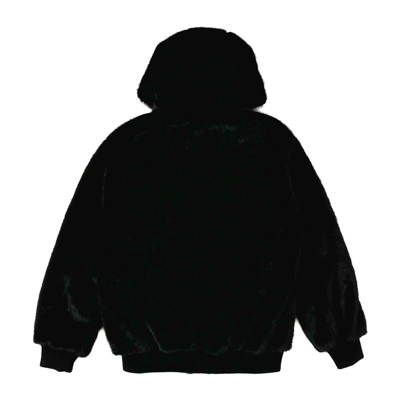 FUR ACTIVE JACKET -BLACK-