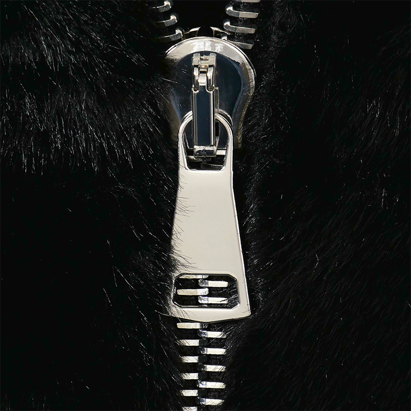 FUR ACTIVE JACKET -BLACK-