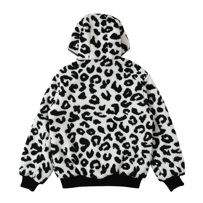 FUR ACTIVE JACKET -BLACK×WHITE-