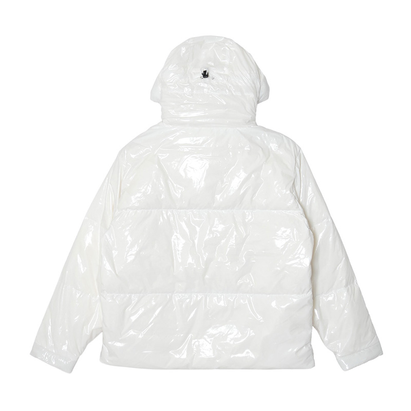 SHINNY DOWN JACKET -WHITE-