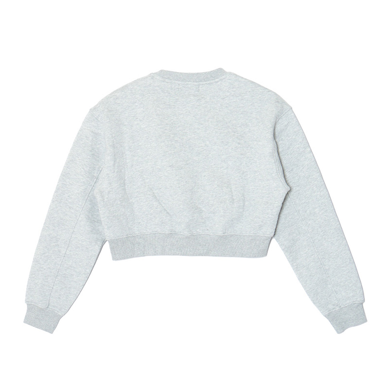 OG CROPPED CREW SWEAT -GREY- (LADIES)