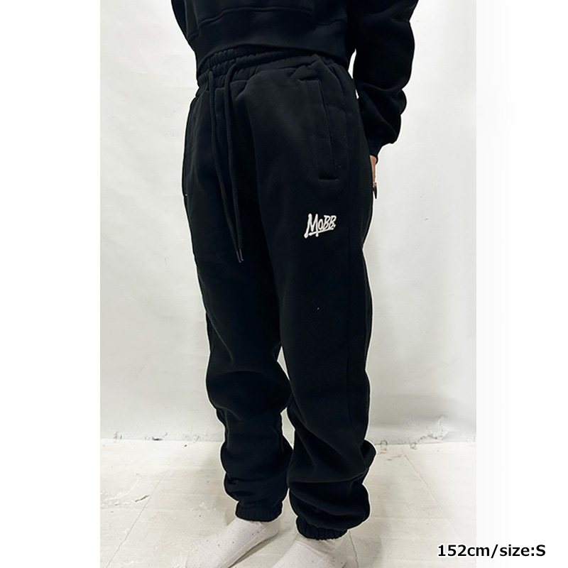 (P)OG SWEAT PANTS -BLACK- (LADIES)