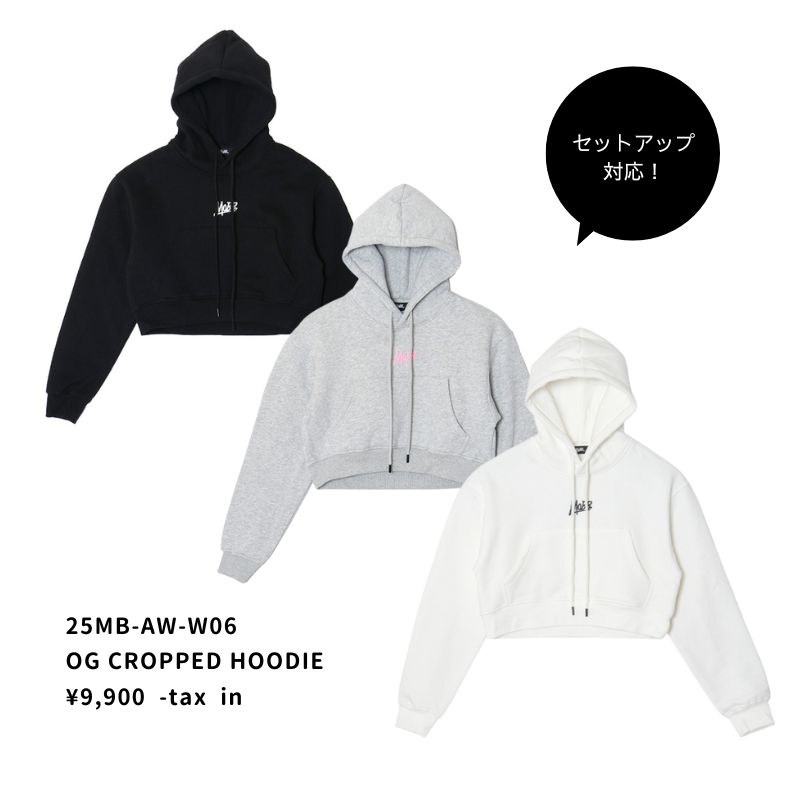 (P)OG SWEAT PANTS -BLACK- (LADIES)