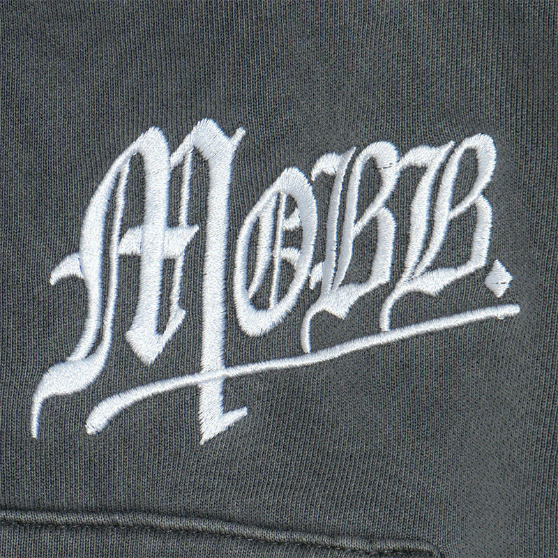OLD OG PIGMENT ZIP HOODIE -GREY- (LADIES)