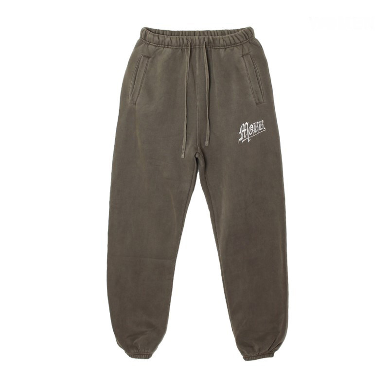 OLD OG PIGMENT SWEAT PANTS -BROWN- (LADIES)