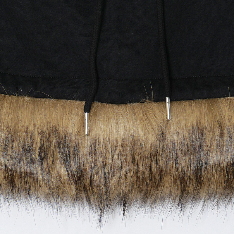 OG SWEAT FUR SKORTS -BLACK- (LADIES)