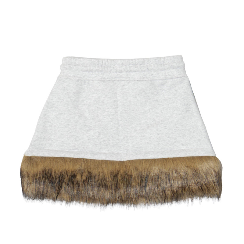 OG SWEAT FUR SKORTS -GREY- (LADIES)