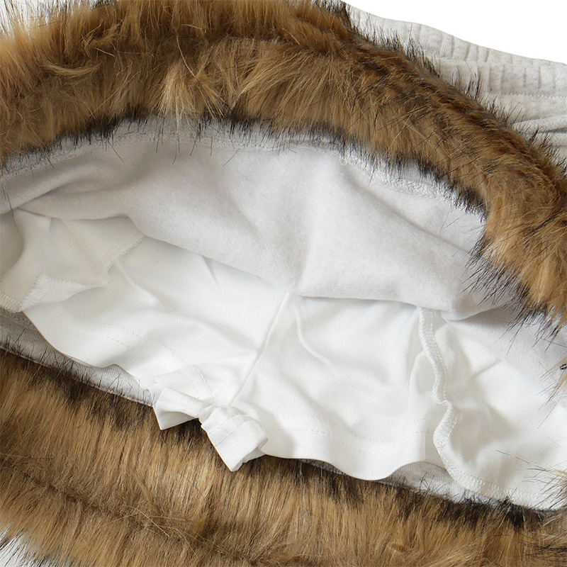 OG SWEAT FUR SKORTS -GREY- (LADIES)