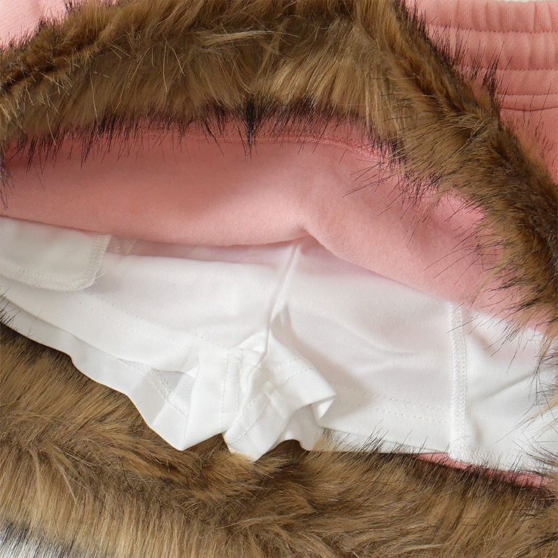 OG SWEAT FUR SKORTS -PINK- (LADIES)