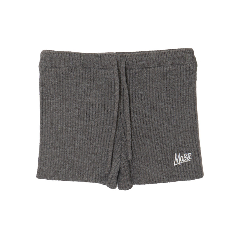 OG KNIT SHORTS -GREY- (LADIES)