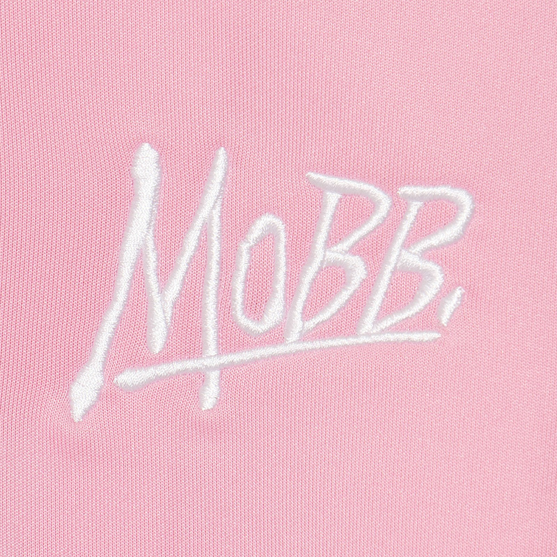 JERSEY TRACK CROPPED JACKET -PINK- (LADIES)