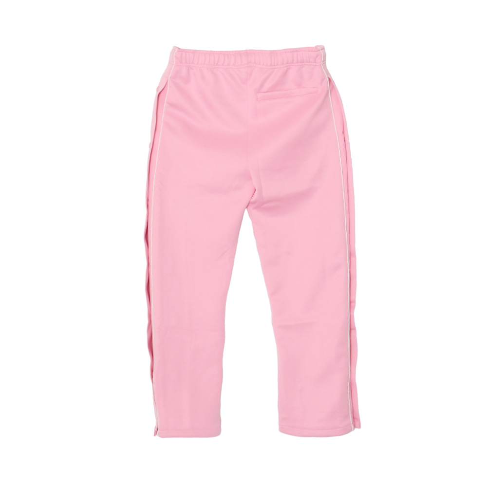 JERSEY TRACK SNAP PANTS -PINK- (LADIES)