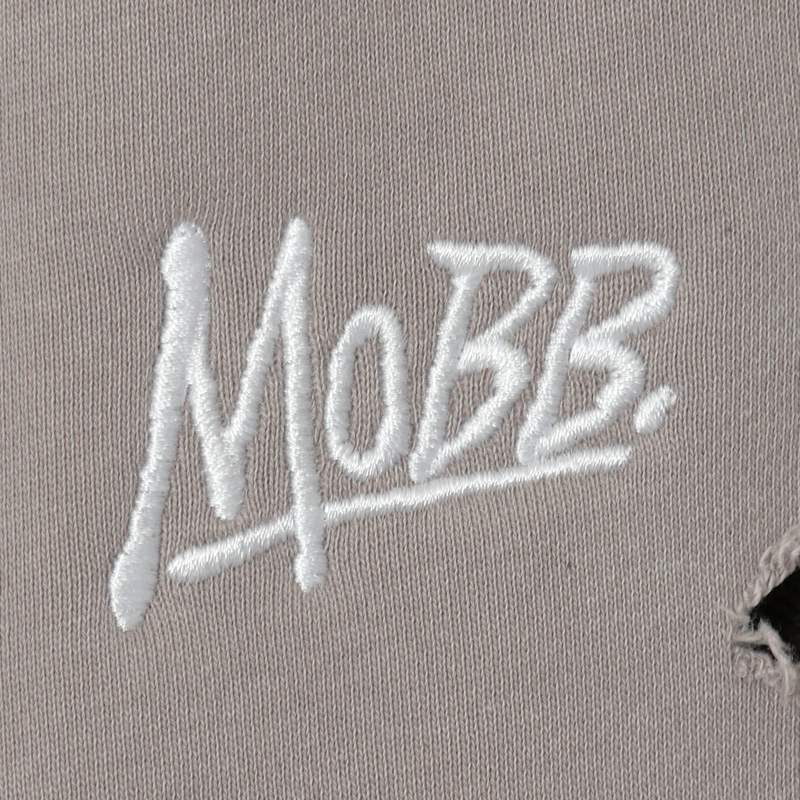 OG PIGMENT DAMAGE SWEAT PANTS -GREY - (LADIES)