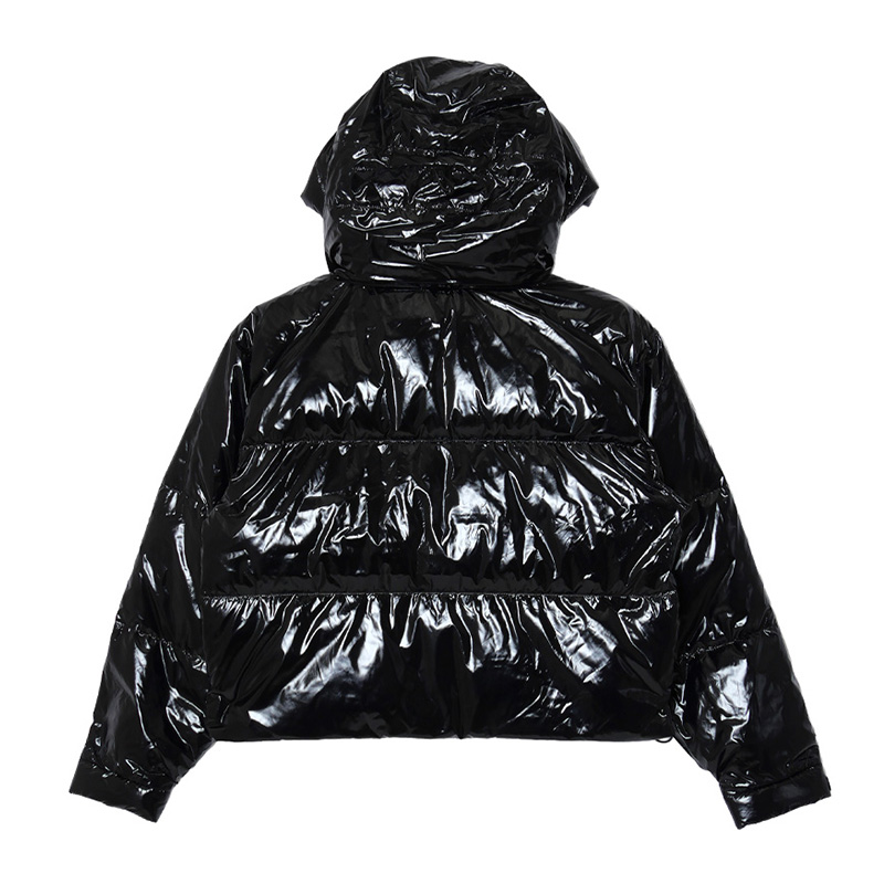 SHINNY DOWN JACKET -BLACK- (LADIES)