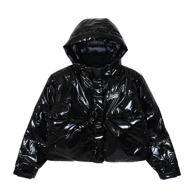 SHINNY DOWN JACKET -BLACK- (LADIES)