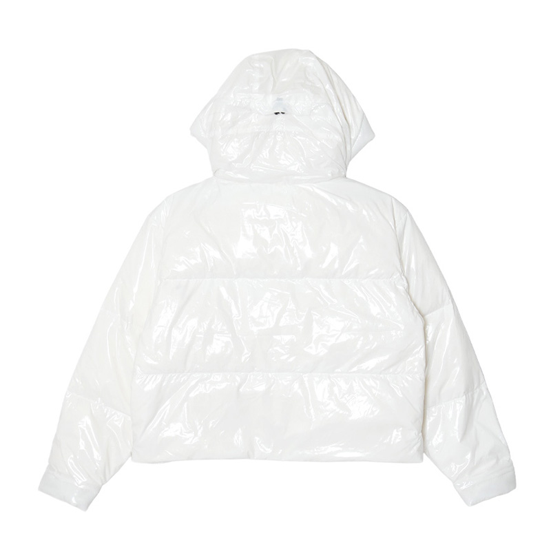 SHINNY DOWN JACKET -WHITE- (LADIES)