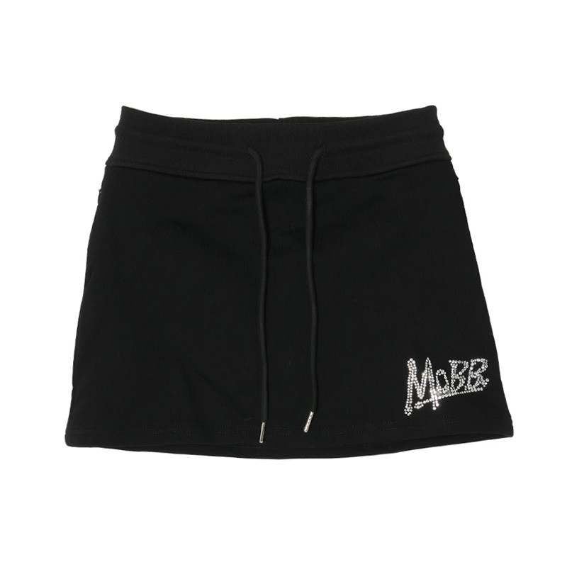 OG STONE SWEAT SKORT -BLACK- (LADIES)