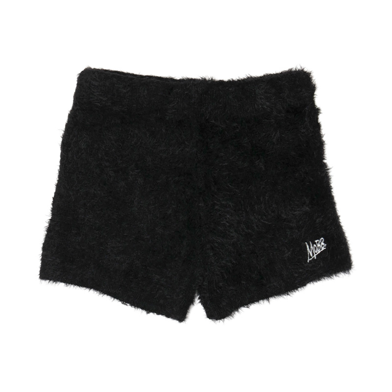 OG MOHAIR SHORTS -BLACK- (LADIES)