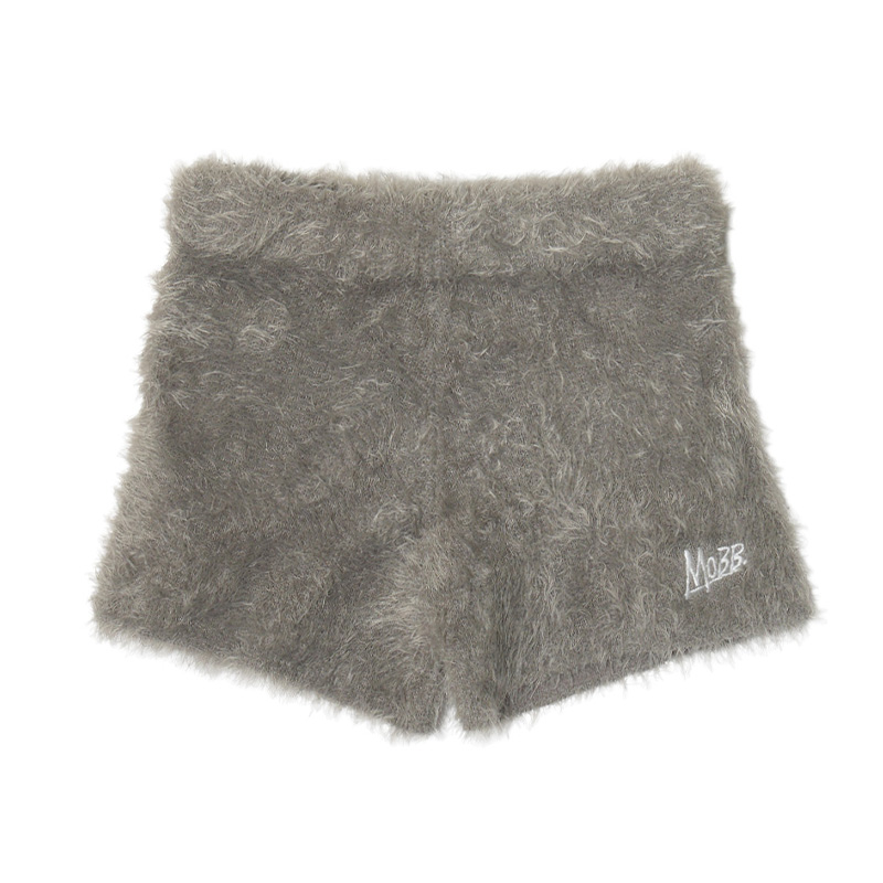 OG MOHAIR SHORTS -GREY- (LADIES)