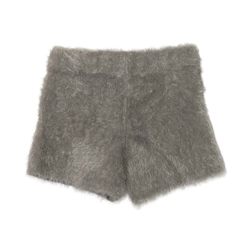 OG MOHAIR SHORTS -GREY- (LADIES)