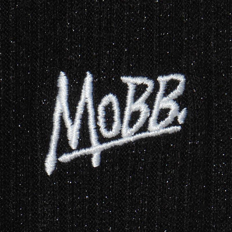 GLITTER RIB PANTS -BLACK- (LADIES)