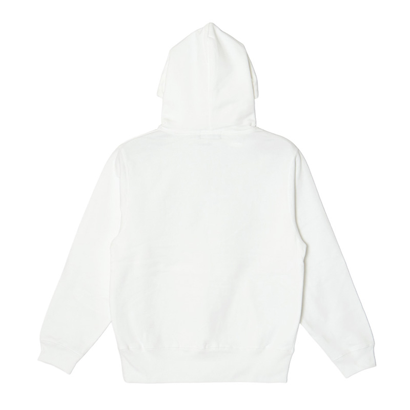 OG TRIM STONE LEOPARD HOODIE -WHITE- (LADIES)